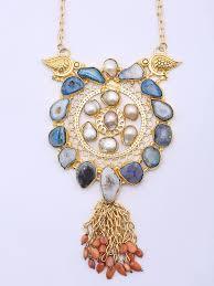 Cabuchons stones pendants