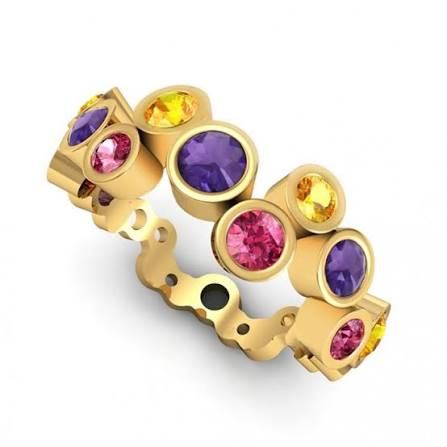 Multy stone rings