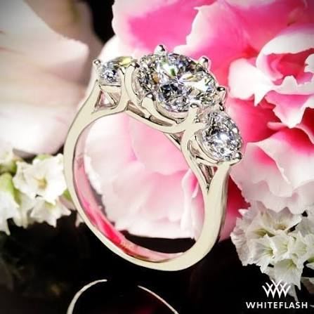 3 stone rings